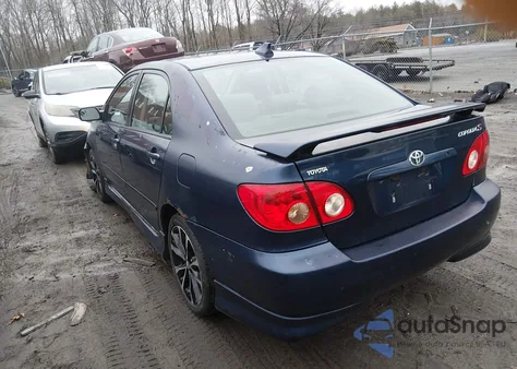 2008 Toyota Corolla S from USA, damaged, VIN 2T1BR32E78C910528
